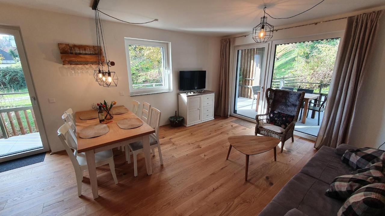 Ferienwohnung Edelbach Deluxe Sattendorf Buitenkant foto