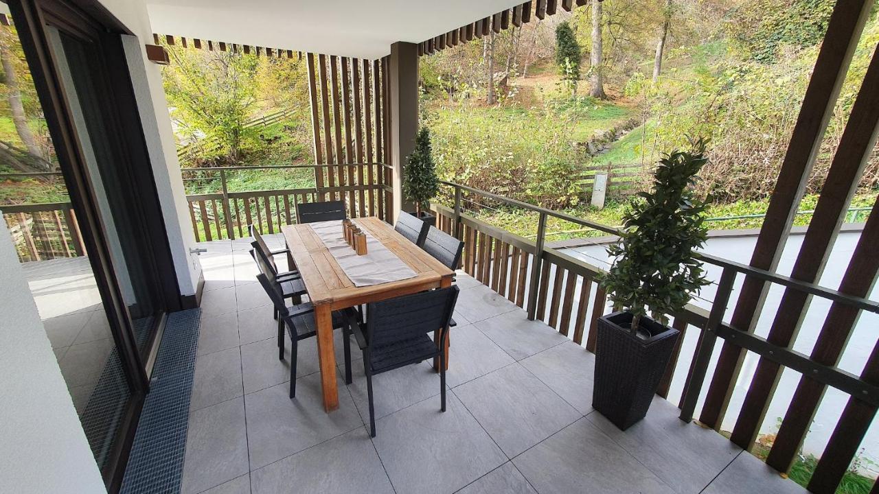 Ferienwohnung Edelbach Deluxe Sattendorf Buitenkant foto