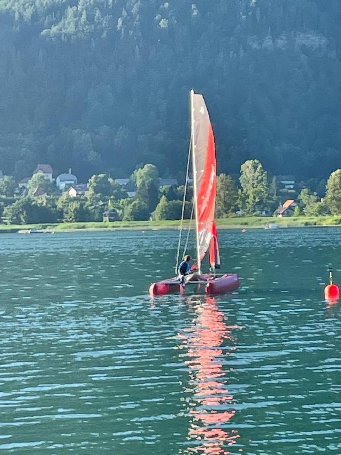 Ferienwohnung Edelbach Deluxe Sattendorf Buitenkant foto