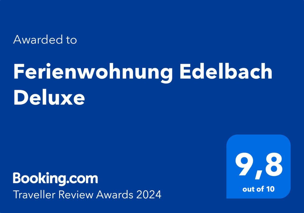 Ferienwohnung Edelbach Deluxe Sattendorf Buitenkant foto