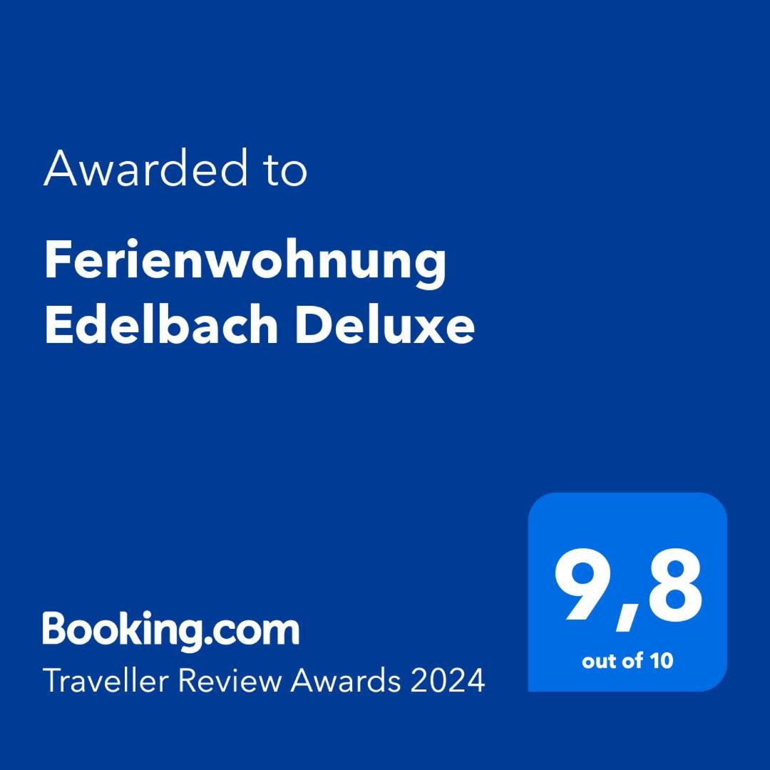 Ferienwohnung Edelbach Deluxe Sattendorf Buitenkant foto